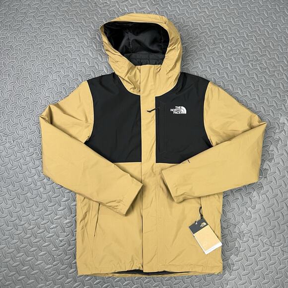 The North Face Carto Triclimate Jacket Size Small Mens Utility Brown Black $300 - Picture 1 of 16